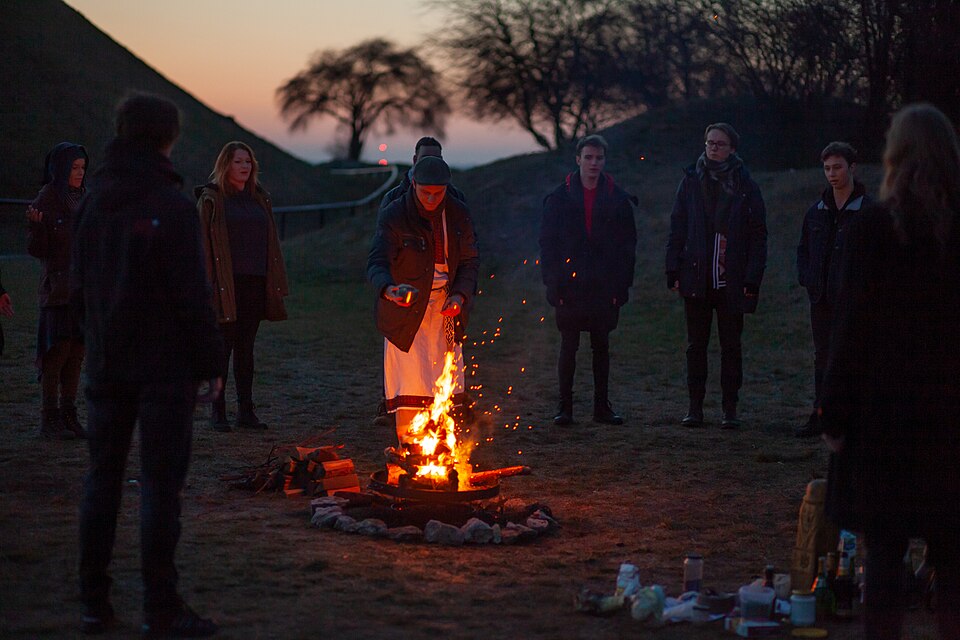 Obrzęd ku czci Welesa w Krakowie, 2020